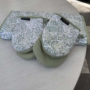 Ralph Lauren Oven Mitts, Drying Mats - New!